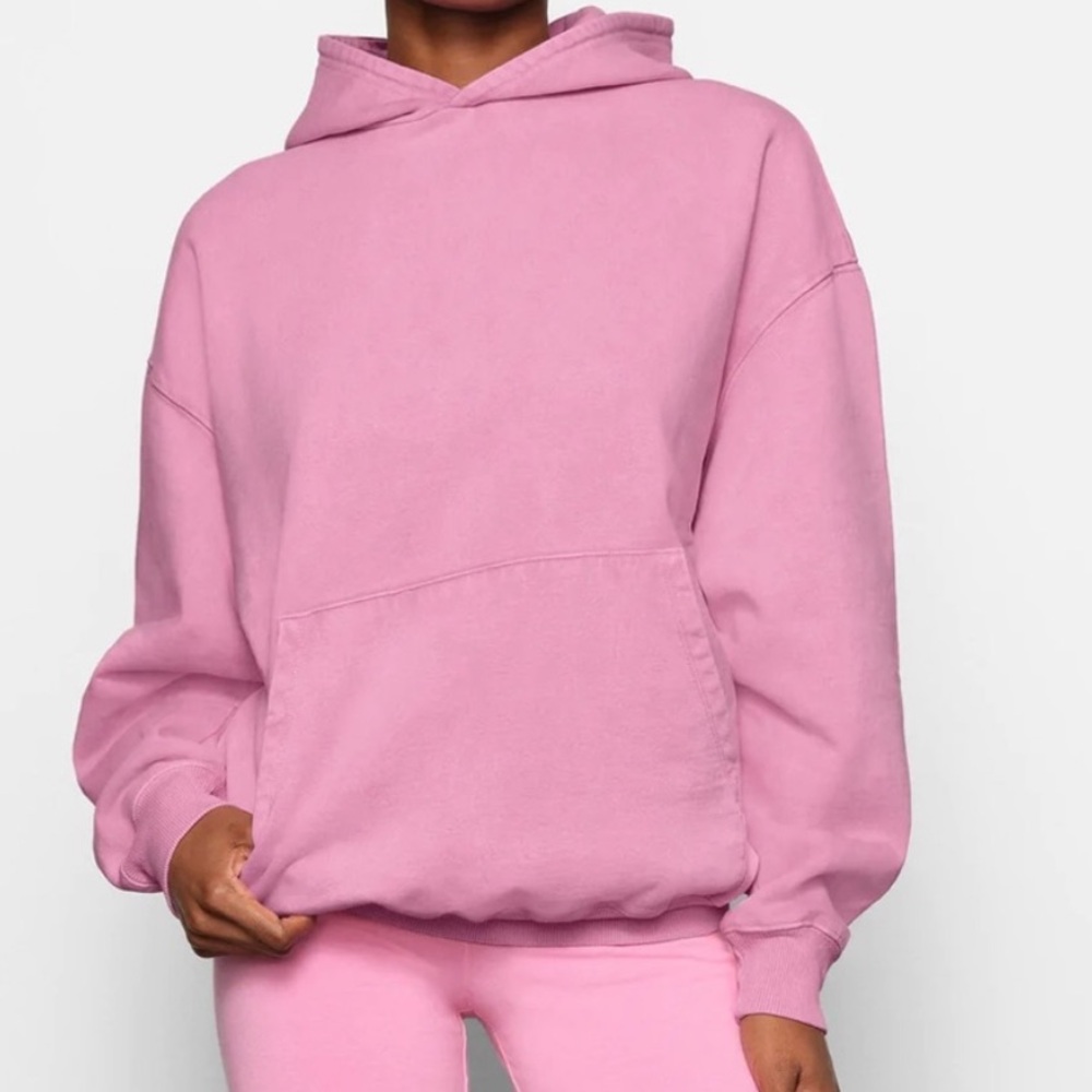 SKIMS Boyfriend Fleece Hoodie